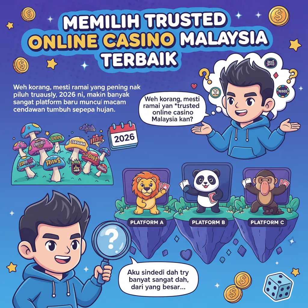 Memilih Trusted Online Casino Malaysia Terbaik