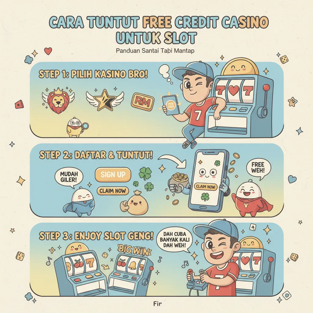Cara Tuntut Free Credit Casino Untuk Slot