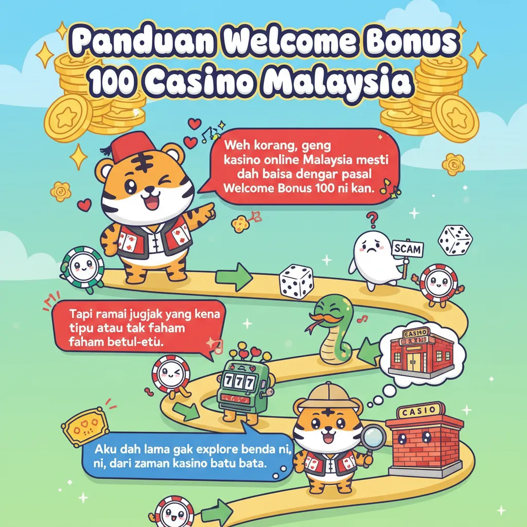 Panduan Welcome Bonus 100 Casino Malaysia