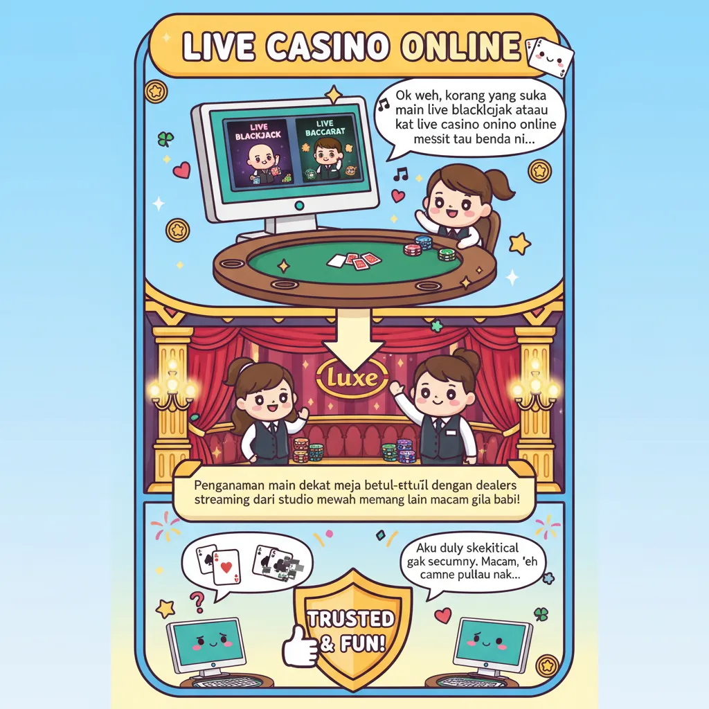 Pengalaman Live Blackjack Dan Baccarat