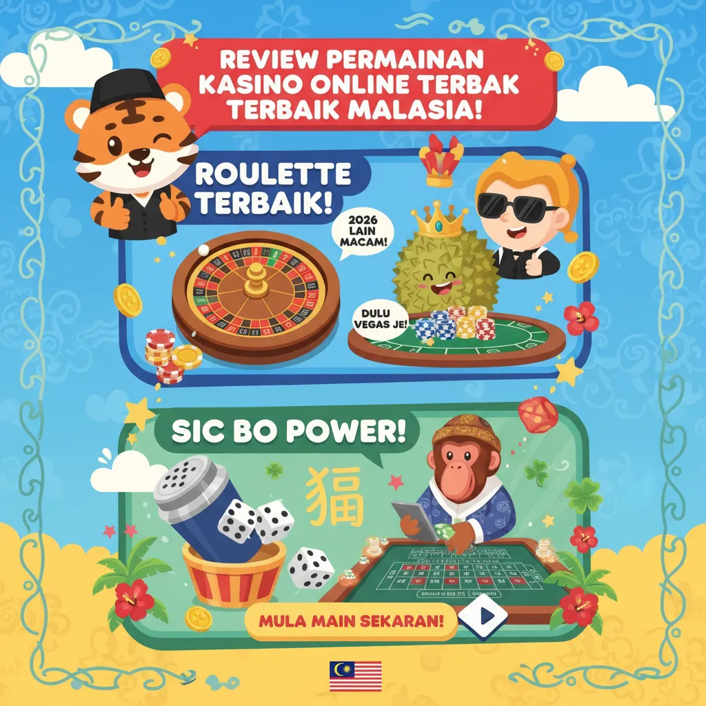 Ulasan Terbaik Permainan Roulette dan Sic Bo di Malaysia
